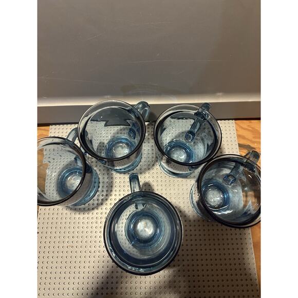 Set Of 5 Anchor Hooking Glasses - Picture 2 of 5